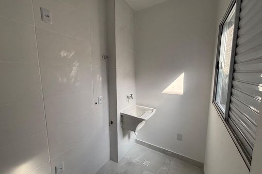 Área de serviço de apartamento para alugar com 1 quarto, 33m² em Cidade Antônio Estêvão de Carvalho, São Paulo