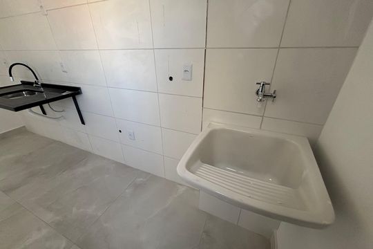 Área de Serviço de apartamento à venda com 2 quartos, 38m² em Cidade Antônio Estêvão de Carvalho, São Paulo