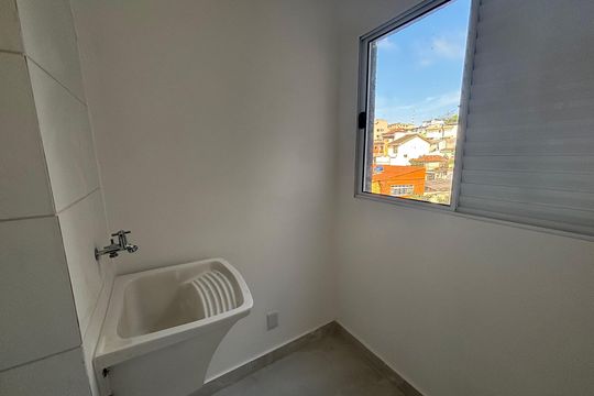 Área de Serviço de apartamento à venda com 2 quartos, 38m² em Cidade Antônio Estêvão de Carvalho, São Paulo