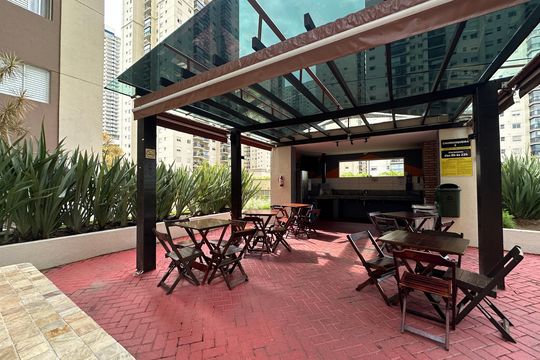 Área comum - Churrasqueira de apartamento à venda com 3 quartos, 105m² em Jardim Tupanci, Barueri