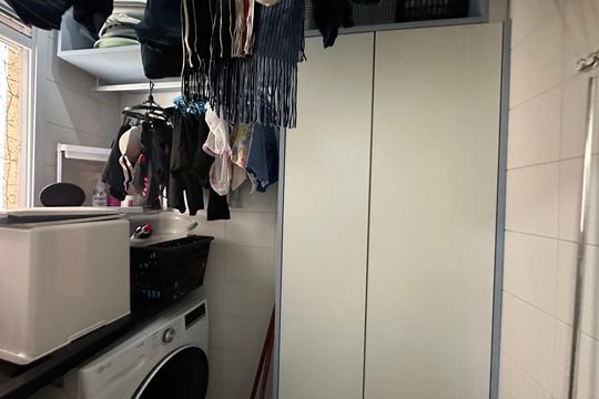 Área de Serviço de apartamento à venda com 3 quartos, 105m² em Jardim Tupanci, Barueri