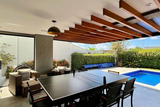 Área comum de casa de condomínio à venda com 4 quartos, 387m² em Alphaville, Santana de Parnaíba