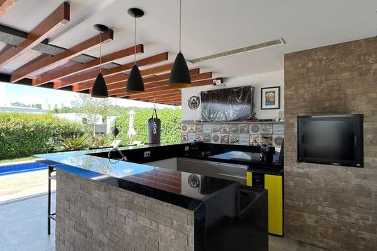 Área comum de casa de condomínio à venda com 4 quartos, 387m² em Alphaville, Santana de Parnaíba