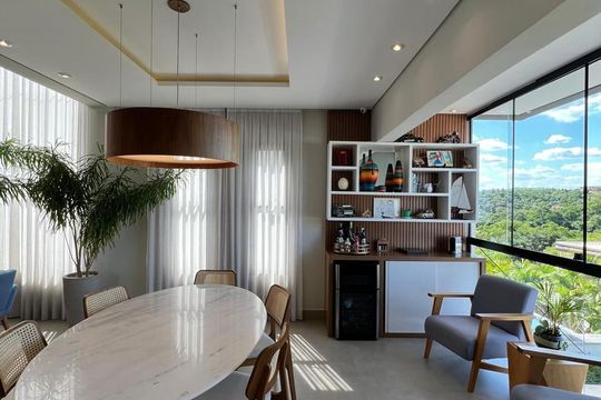 Sala de casa de condomínio à venda com 4 quartos, 387m² em Alphaville, Santana de Parnaíba