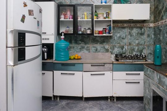 Cozinha de casa para alugar com 3 quartos, 100m² em Jardim Alvorada, Nova Iguaçu