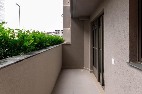 Varanda da Sala de apartamento para alugar com 2 quartos, 49m² em Santo Cristo, Rio de Janeiro