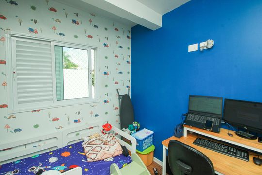Quarto de apartamento à venda com 2 quartos, 103m² em Vila Guiomar, Santo André