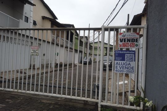 Fachada do Condomínio de casa de condomínio à venda com 2 quartos, 180m² em Taquara, Rio de Janeiro