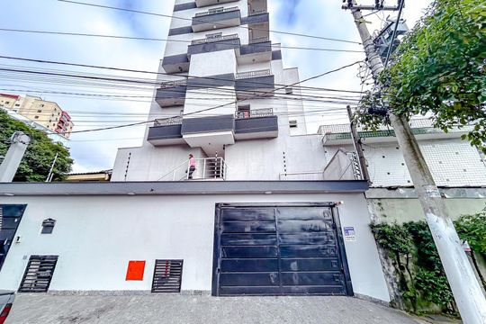 Fachada com Plaquinha de apartamento à venda com 2 quartos, 47m² em Vila Nova Savoia, São Paulo