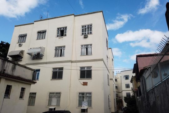 Fachada do Bloco de apartamento à venda com 2 quartos, 51m² em Pechincha, Rio de Janeiro