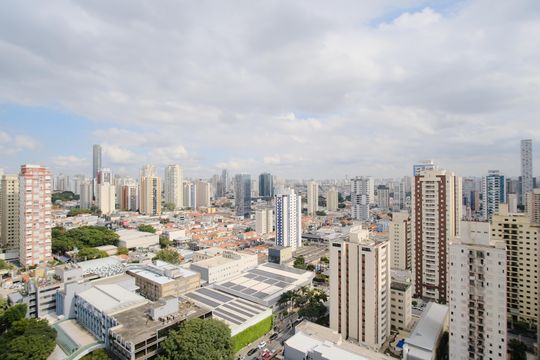 Vista de kitnet/studio para alugar com 1 quarto, 42m² em Vila Gomes Cardim, São Paulo