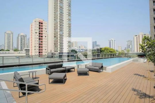 Área comum de kitnet/studio para alugar com 1 quarto, 42m² em Vila Gomes Cardim, São Paulo
