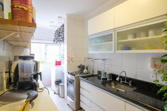 Cozinha de apartamento para alugar com 2 quartos, 76m² em Santa Paula, São Caetano do Sul