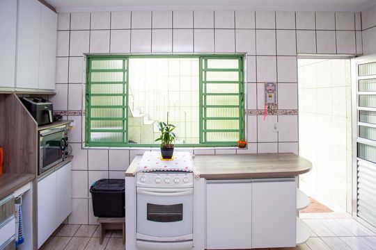 Cozinha de casa à venda com 3 quartos, 272m² em Campanário, Diadema