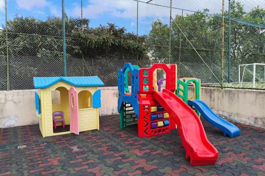 Área externa de apartamento à venda com 2 quartos, 56m² em Quinta da Paineira, São Paulo