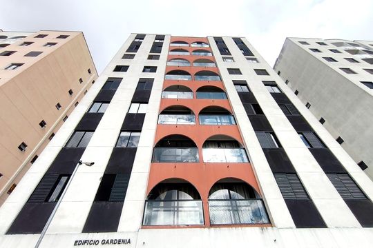 Fachada de apartamento à venda com 2 quartos, 56m² em Quinta da Paineira, São Paulo