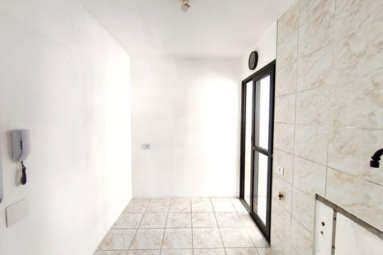Banheiro de apartamento à venda com 2 quartos, 56m² em Quinta da Paineira, São Paulo
