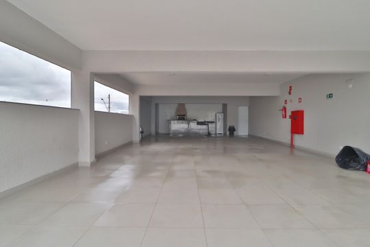 Área comum - Churrasqueira de apartamento para alugar com 2 quartos, 52m² em Novo Mundo, Uberlândia