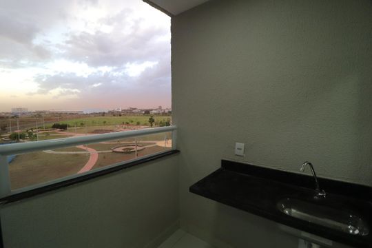 Sacada de apartamento para alugar com 2 quartos, 52m² em Novo Mundo, Uberlândia