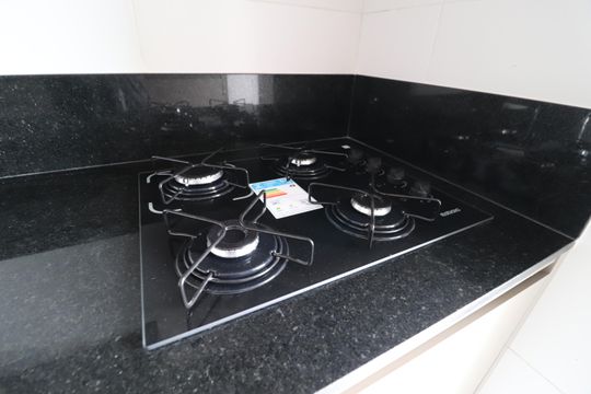 Cozinha de apartamento para alugar com 3 quartos, 100m² em Osvaldo Rezende, Uberlândia