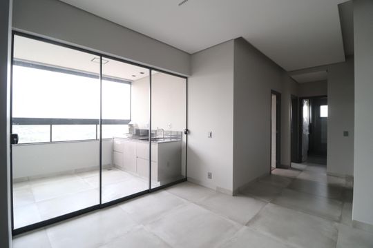 Sala de apartamento para alugar com 3 quartos, 100m² em Osvaldo Rezende, Uberlândia