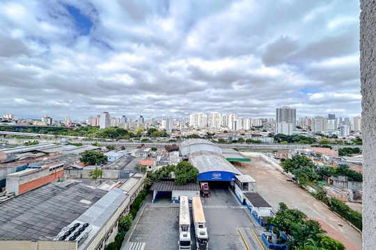 Vista do Quarto de apartamento para alugar com 1 quarto, 28m² em Penha de França, São Paulo