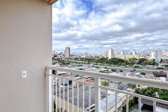 Varanda de apartamento para alugar com 1 quarto, 28m² em Penha de França, São Paulo