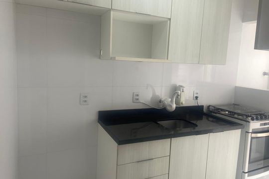 Cozinha de apartamento para alugar com 1 quarto, 45m² em Petrópolis, Porto Alegre