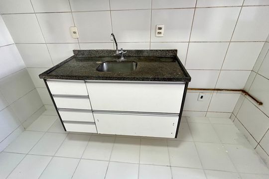 Cozinha de apartamento à venda com 2 quartos, 67m² em Jardim Sao Ricardo, Guarulhos