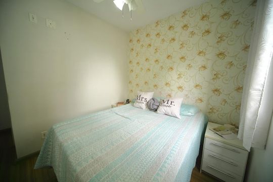 Quarto 1  de apartamento à venda com 3 quartos, 56m² em Jardim Iraja, São Bernardo do Campo