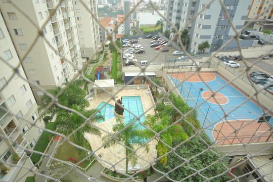 Varanda da Sala de apartamento à venda com 3 quartos, 56m² em Jardim Iraja, São Bernardo do Campo