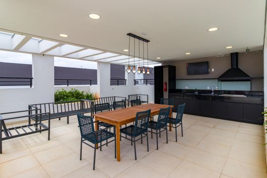 Área comum de apartamento para alugar com 2 quartos, 38m² em Vila Andrade, São Paulo