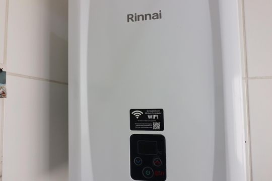 Cozinha e Área de Serviço de apartamento para alugar com 2 quartos, 59m² em Rudge Ramos, São Bernardo do Campo