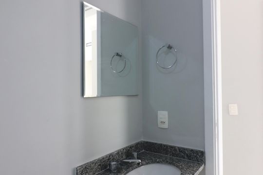 Banheiro Social de apartamento à venda com 2 quartos, 59m² em Rudge Ramos, São Bernardo do Campo