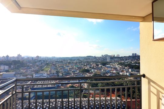 Sala Sacada  de apartamento à venda com 2 quartos, 59m² em Rudge Ramos, São Bernardo do Campo
