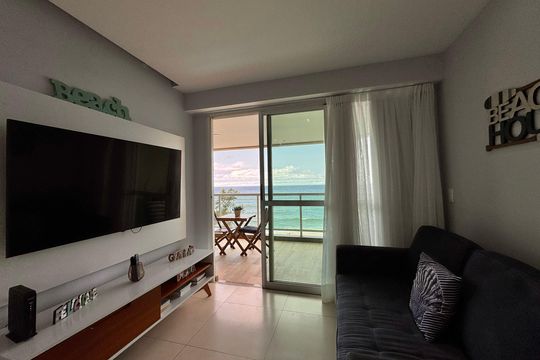 Sala de apartamento à venda com 1 quarto, 50m² em Recreio dos Bandeirantes, Rio de Janeiro