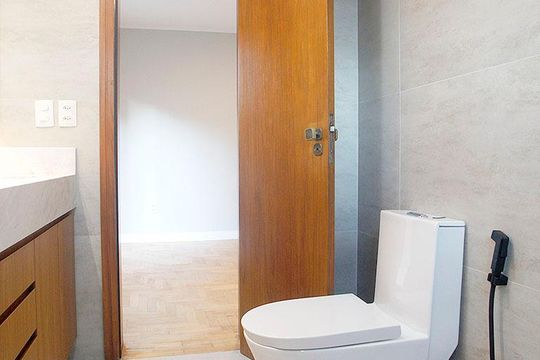 Banheiro 1 Quarto Suíte de apartamento à venda com 3 quartos, 232m² em Jardim Botânico, Porto Alegre