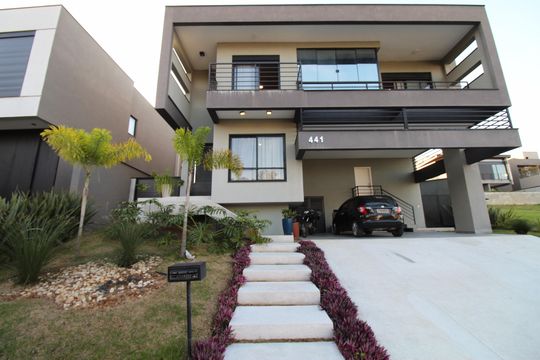 Fachada de casa de condomínio para alugar com 5 quartos, 376m² em Condominio Alphaville 2, São José dos Campos