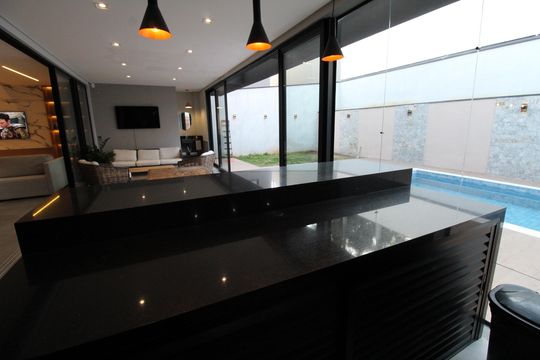 Área gourmet de casa de condomínio para alugar com 5 quartos, 376m² em Condominio Alphaville 2, São José dos Campos