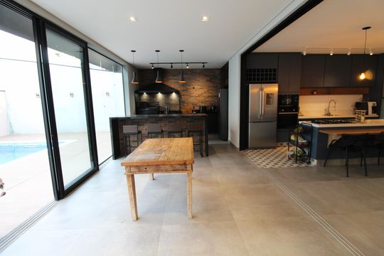 Área gourmet de casa de condomínio para alugar com 5 quartos, 376m² em Condominio Alphaville 2, São José dos Campos