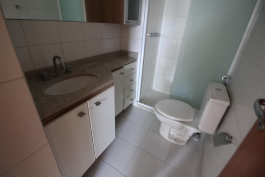 Banheiro Social de apartamento para alugar com 3 quartos, 128m² em Freguesia (jacarepaguá), Rio de Janeiro