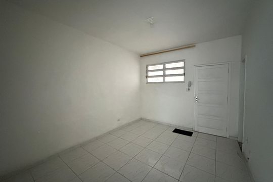 Sala de apartamento para alugar com 1 quarto, 44m² em Centro, São Vicente