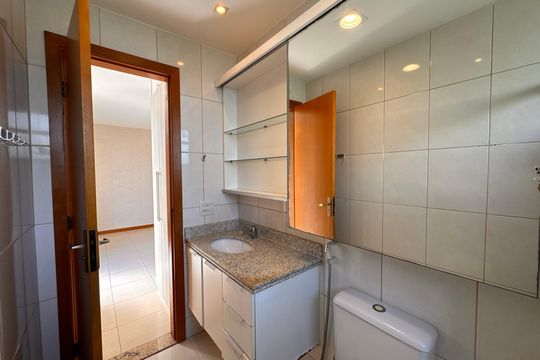 Suíte - Banheiro de apartamento para alugar com 3 quartos, 160m² em Recreio dos Bandeirantes, Rio de Janeiro