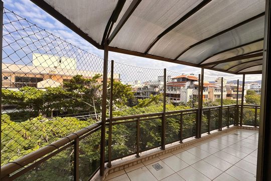 Varanda de apartamento para alugar com 3 quartos, 160m² em Recreio dos Bandeirantes, Rio de Janeiro