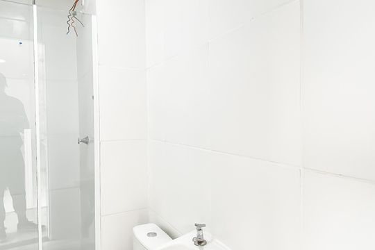 Banheiro de apartamento à venda com 2 quartos, 33m² em Vila Silvia, São Paulo