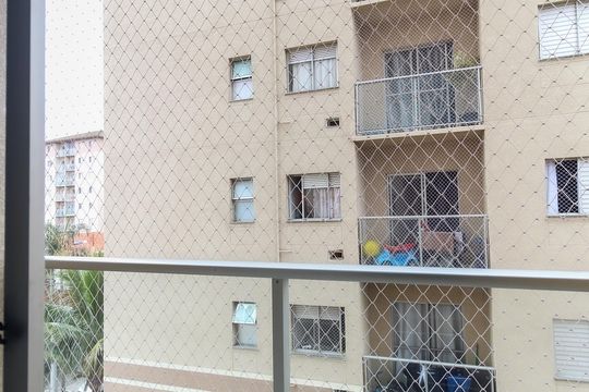 Varanda da Sala de apartamento à venda com 2 quartos, 51m² em Jardim Santo Antonio, São Paulo