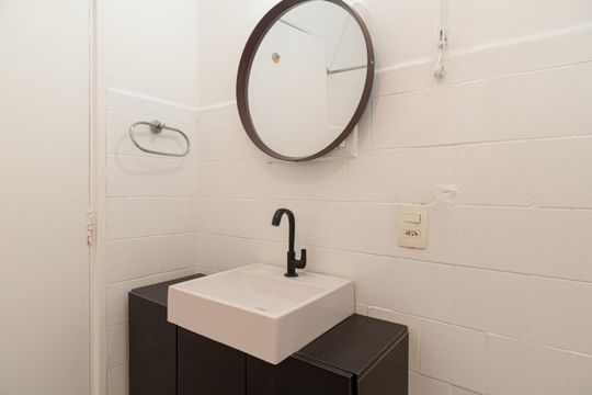 Banheiro de apartamento para alugar com 2 quartos, 62m² em Consolação, São Paulo