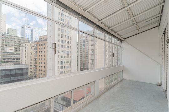 Varanda dos Quartos  de apartamento para alugar com 2 quartos, 62m² em Consolação, São Paulo