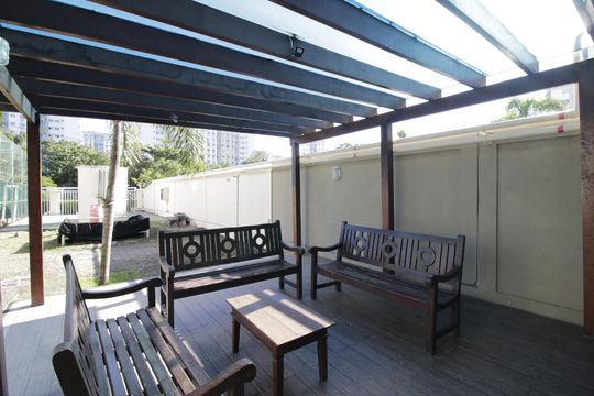 Área comum - Churrasqueira de apartamento à venda com 2 quartos, 115m² em Barra Olímpica, Rio de Janeiro