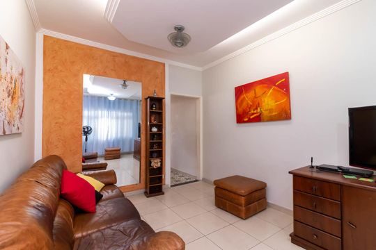 Sala de Estar de casa para alugar com 3 quartos, 158m² em Vila Isolina Mazzei, São Paulo
